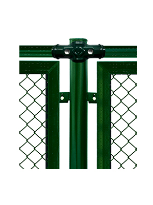 4m高口字75x60扣件组装式球场围栏网